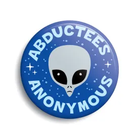 Abductees Anonymous Alien Button (Monsterologist)