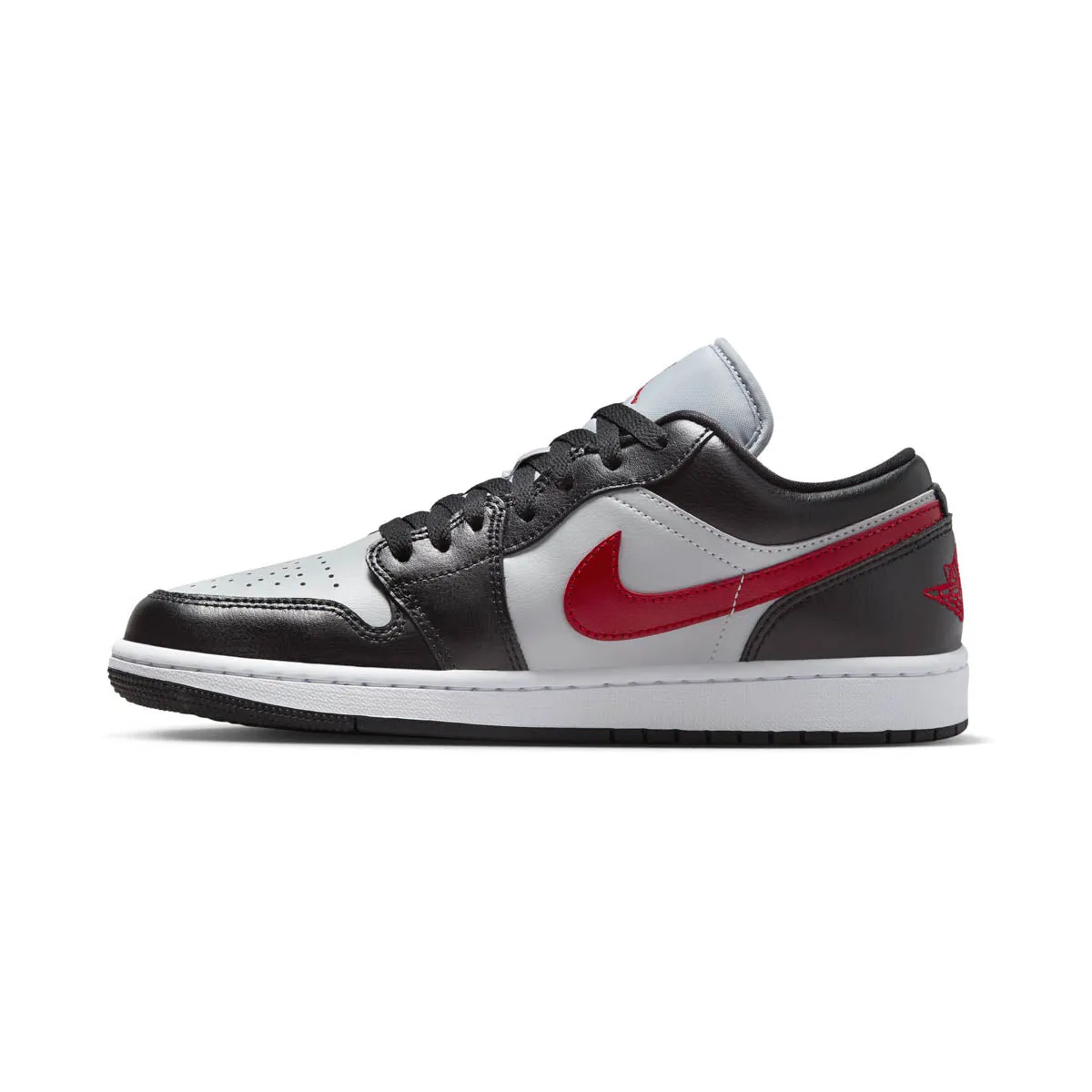 Air Jordan 1 Low 'Wolf Grey Gym Red' Women's Shoes