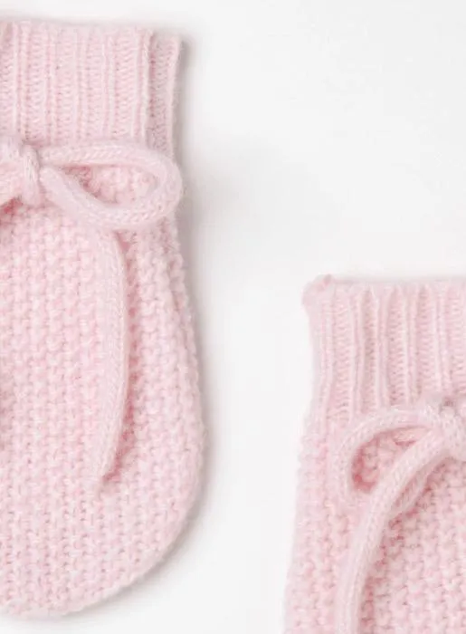 Baby Mittens in Pink