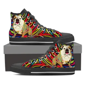 BRIGHT BULL DOG HIGH-TOP SHOES MEN - FREE SHIPPING WORLDWIDE