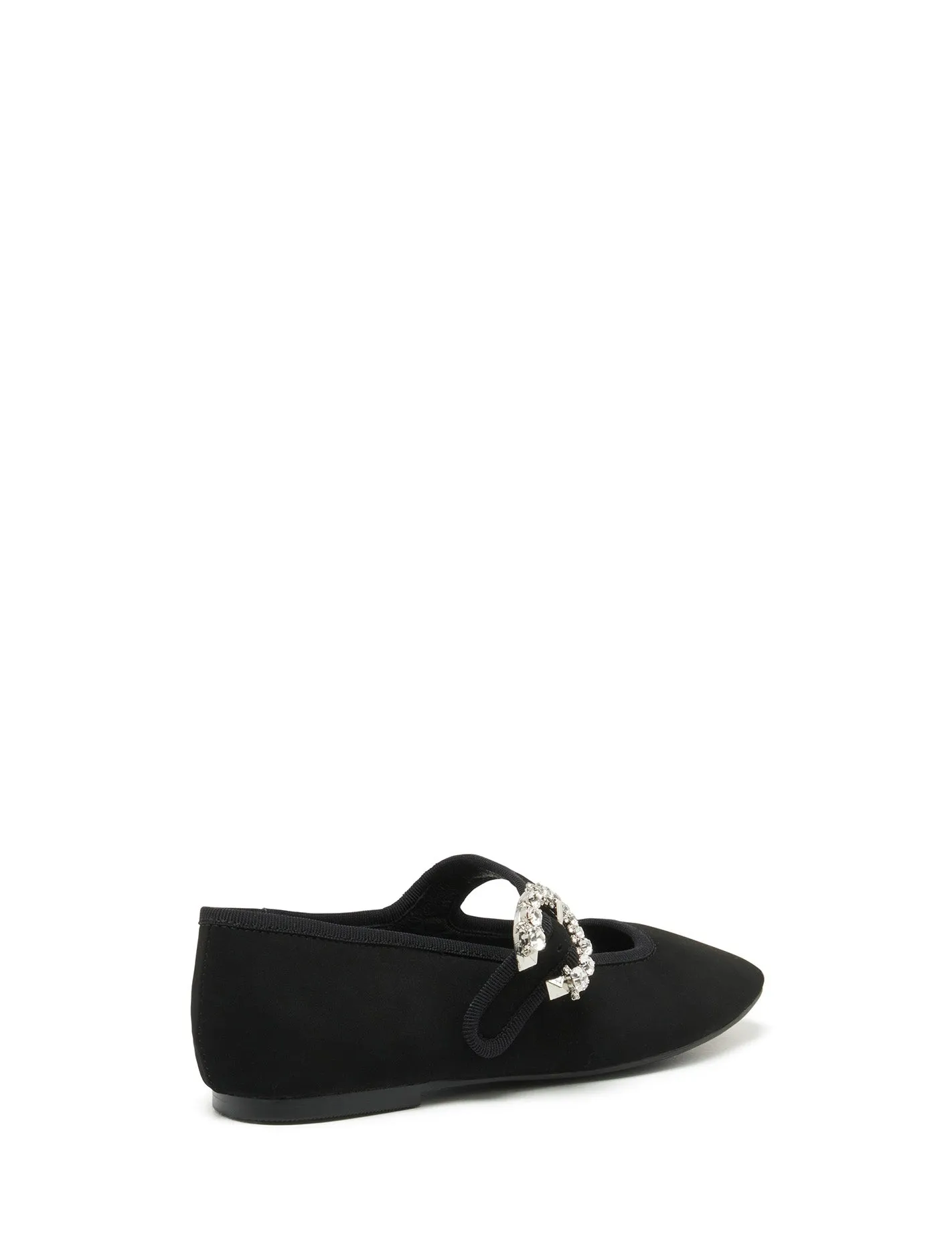 Daisy Diamante Buckle Flat