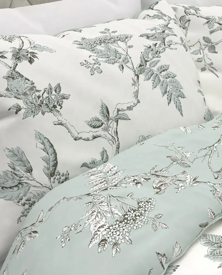 Elderwood Duck Egg Duvet Cover Bedset