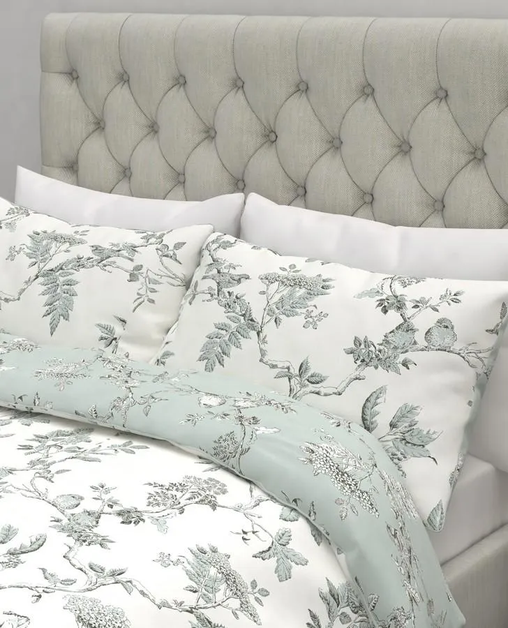 Elderwood Duck Egg Duvet Cover Bedset