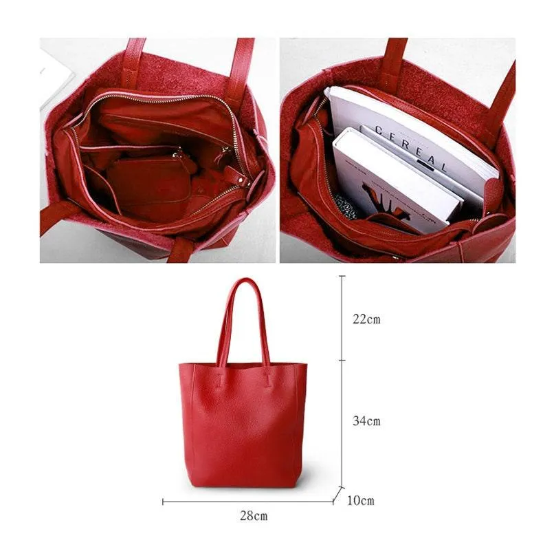 Leather tote woman, Leather tote, Red Leather tote, Large leather tote bag, Leather tote, Tote bag leather, Tote bag, Soft leather Red Bag