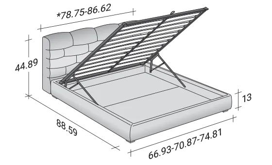 Majal - 2 headboard styles