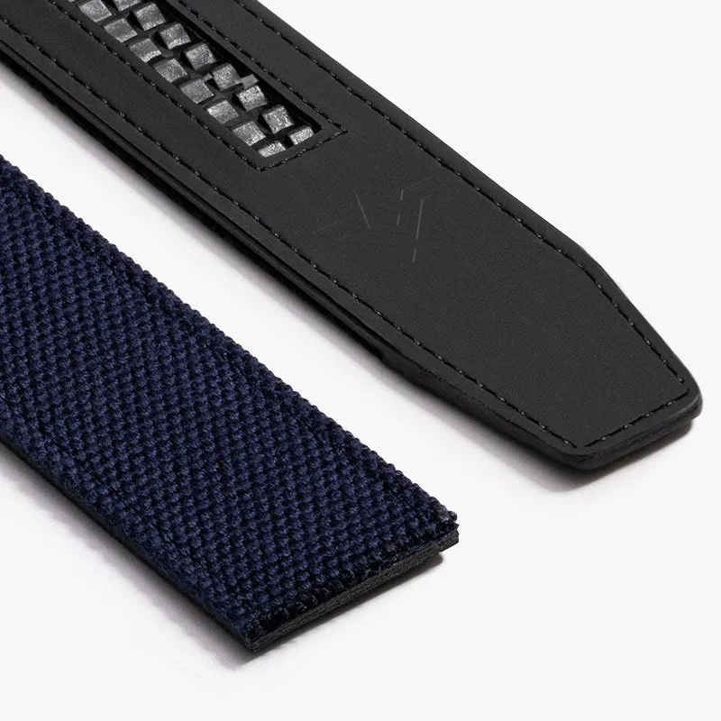 Navy Canvas Belt