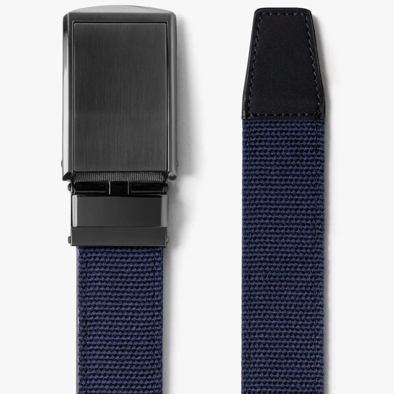 Navy Canvas Belt