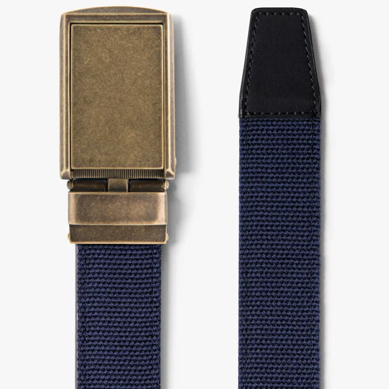 Navy Canvas Belt