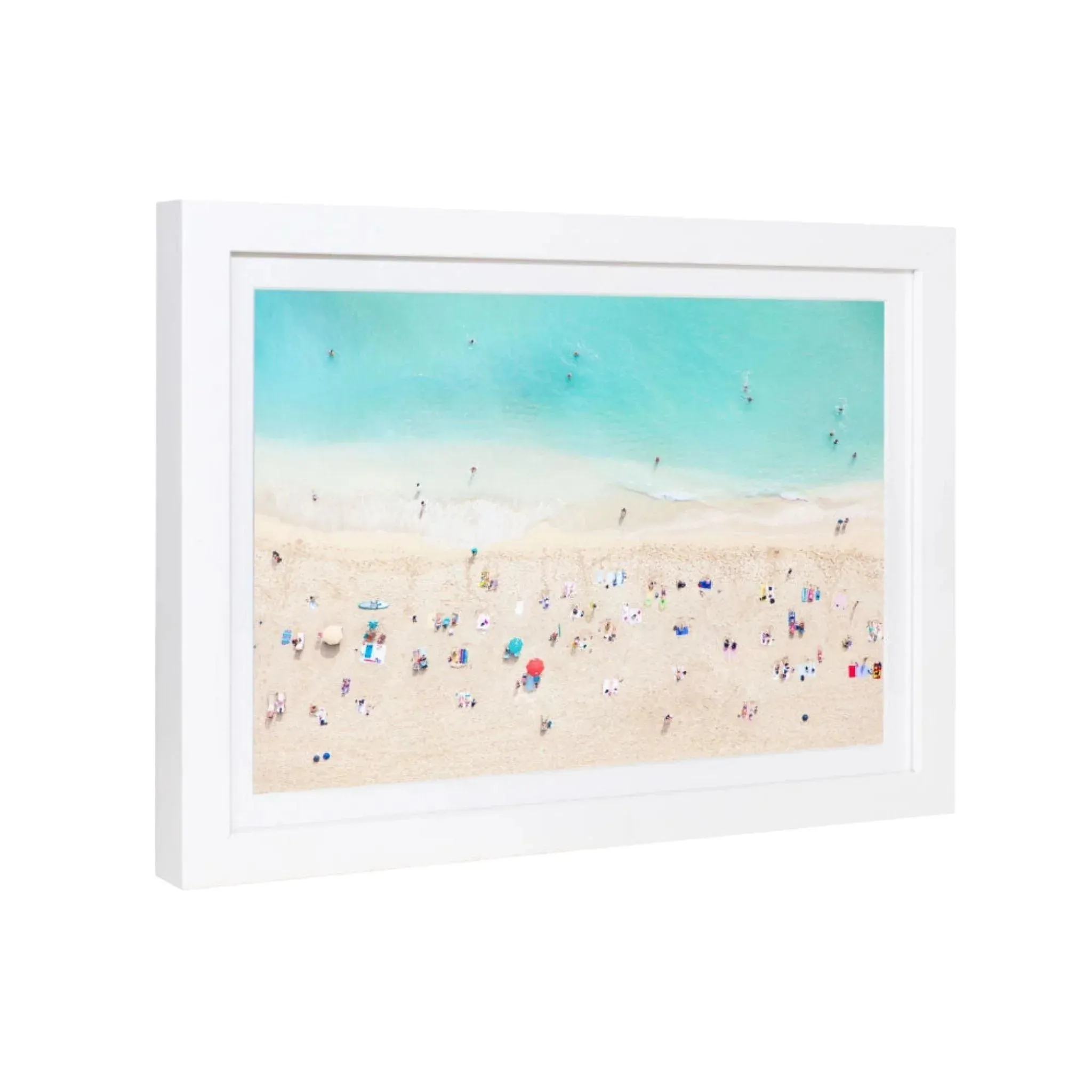 "Waikiki Beach" Mini Framed Print By Gray Malin