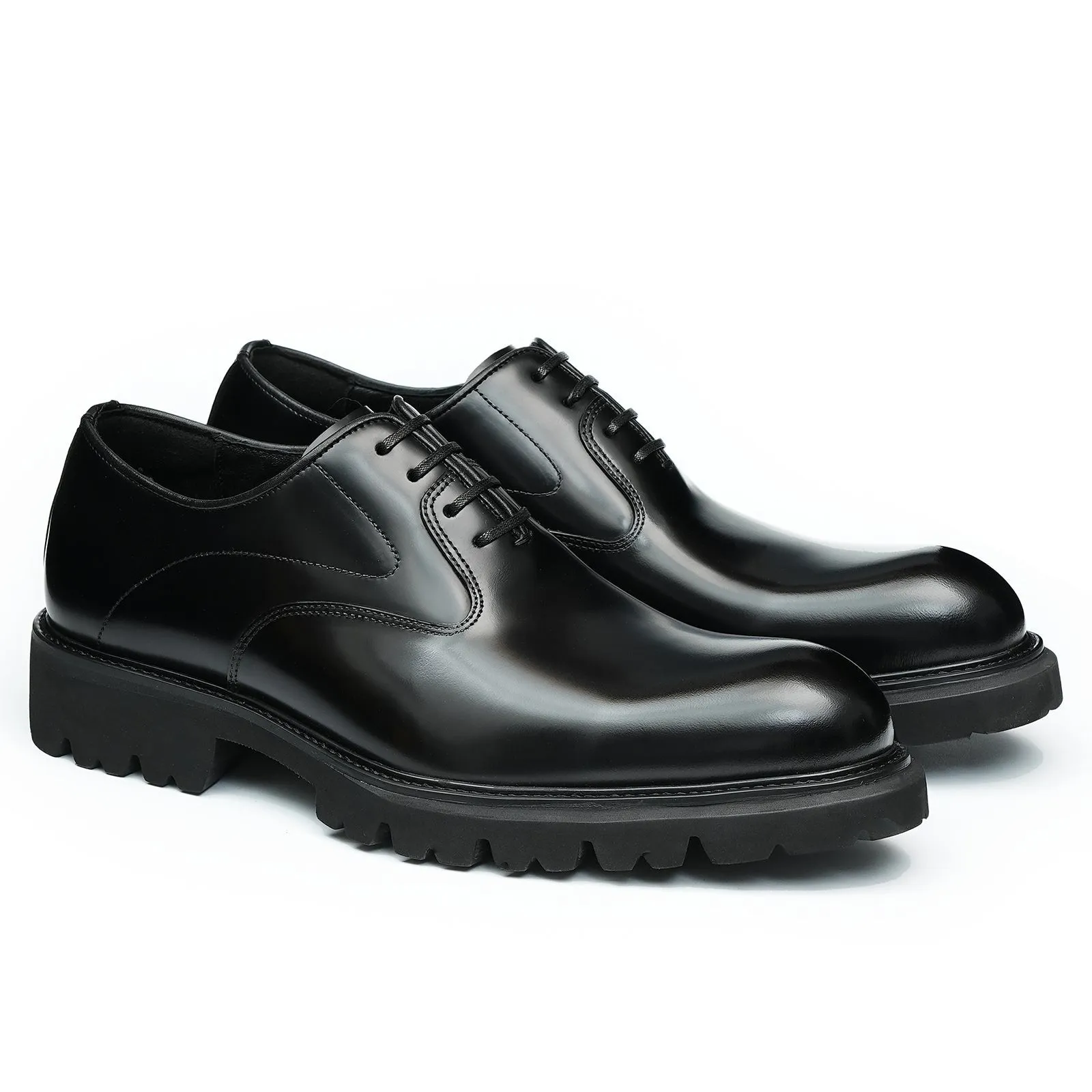 Soft calf leather oxford shoes