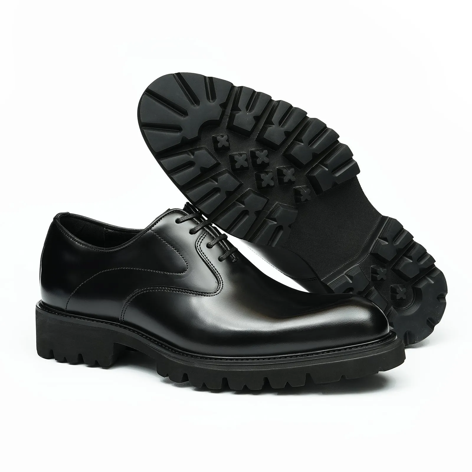 Soft calf leather oxford shoes