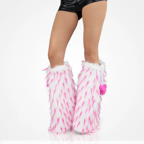 White Hot Pink Fluffies